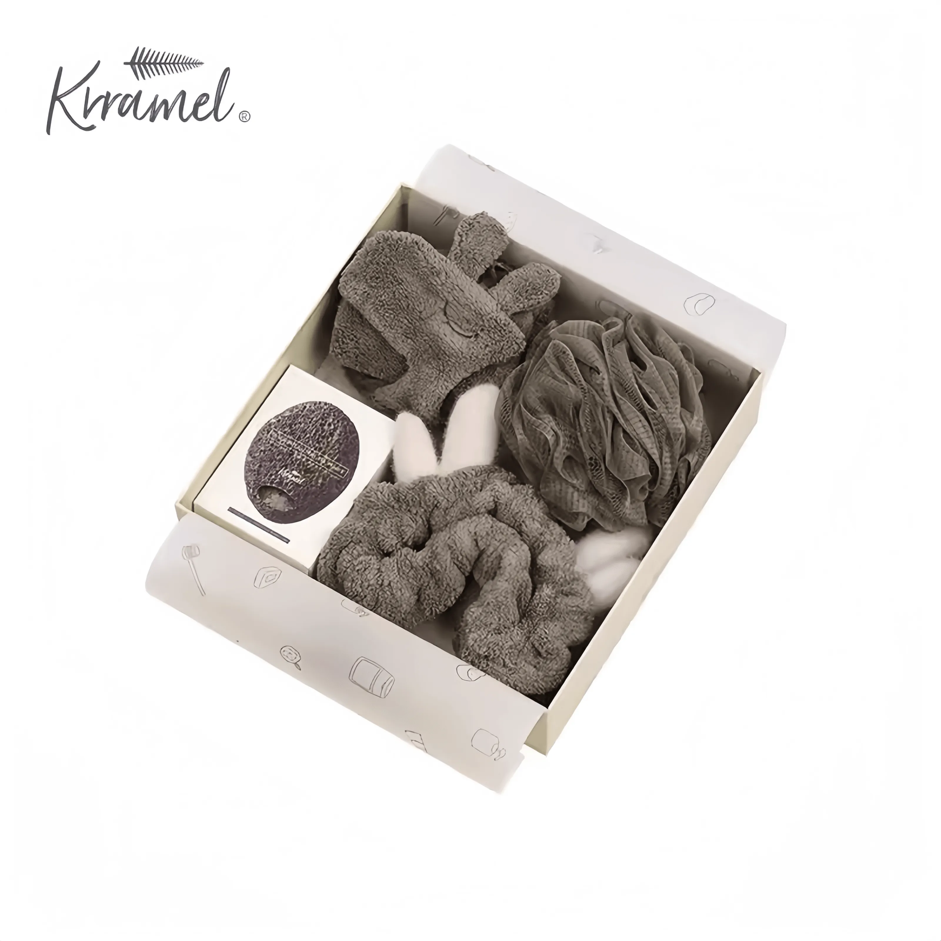 Krramel Deer Style Bath Gift Set - Luxurious Bath Essentials for All Ages