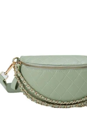 Kyndall Chain Style Sling Crossbody Bag Purse