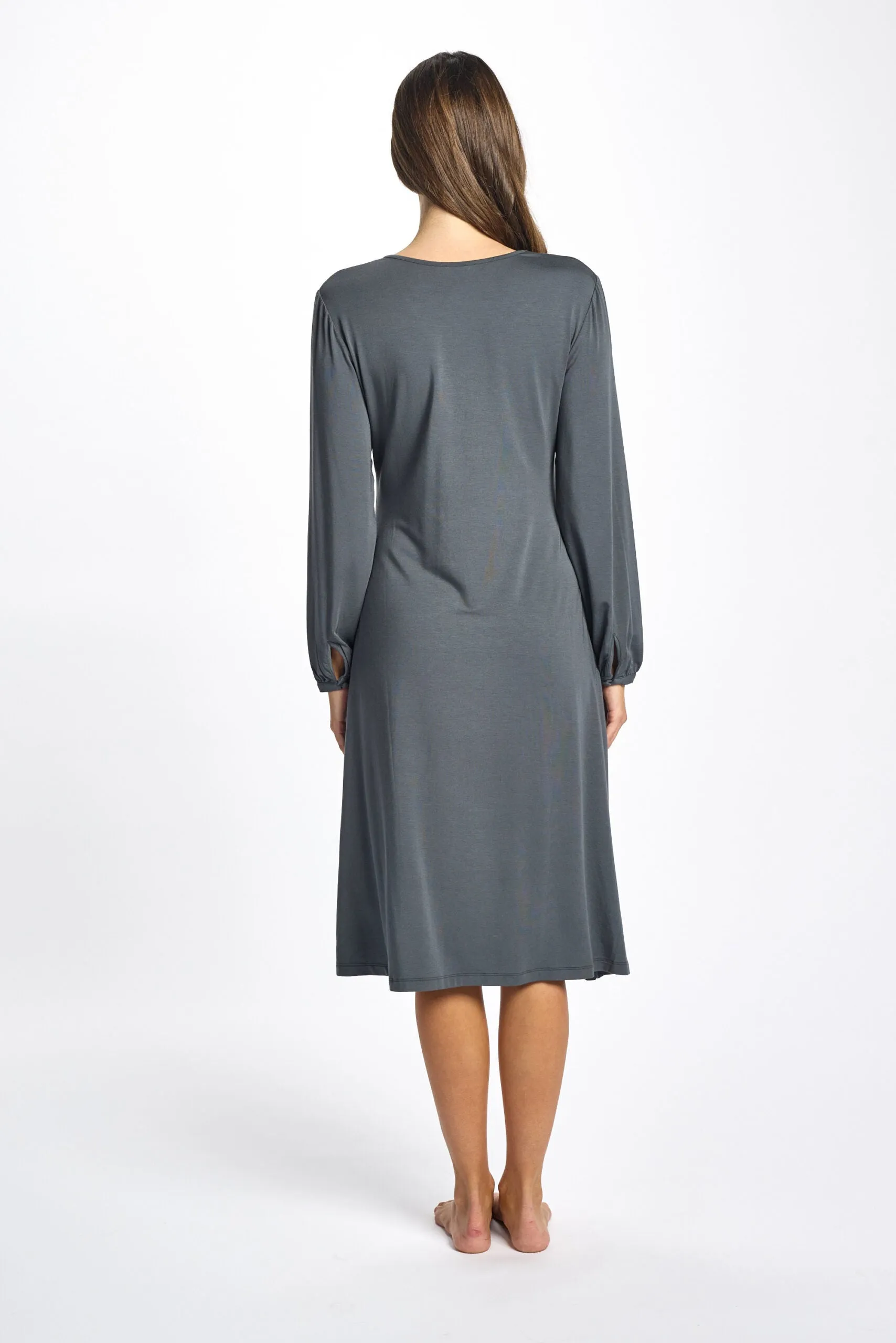 La Femme L/S Modal Nightie Monument