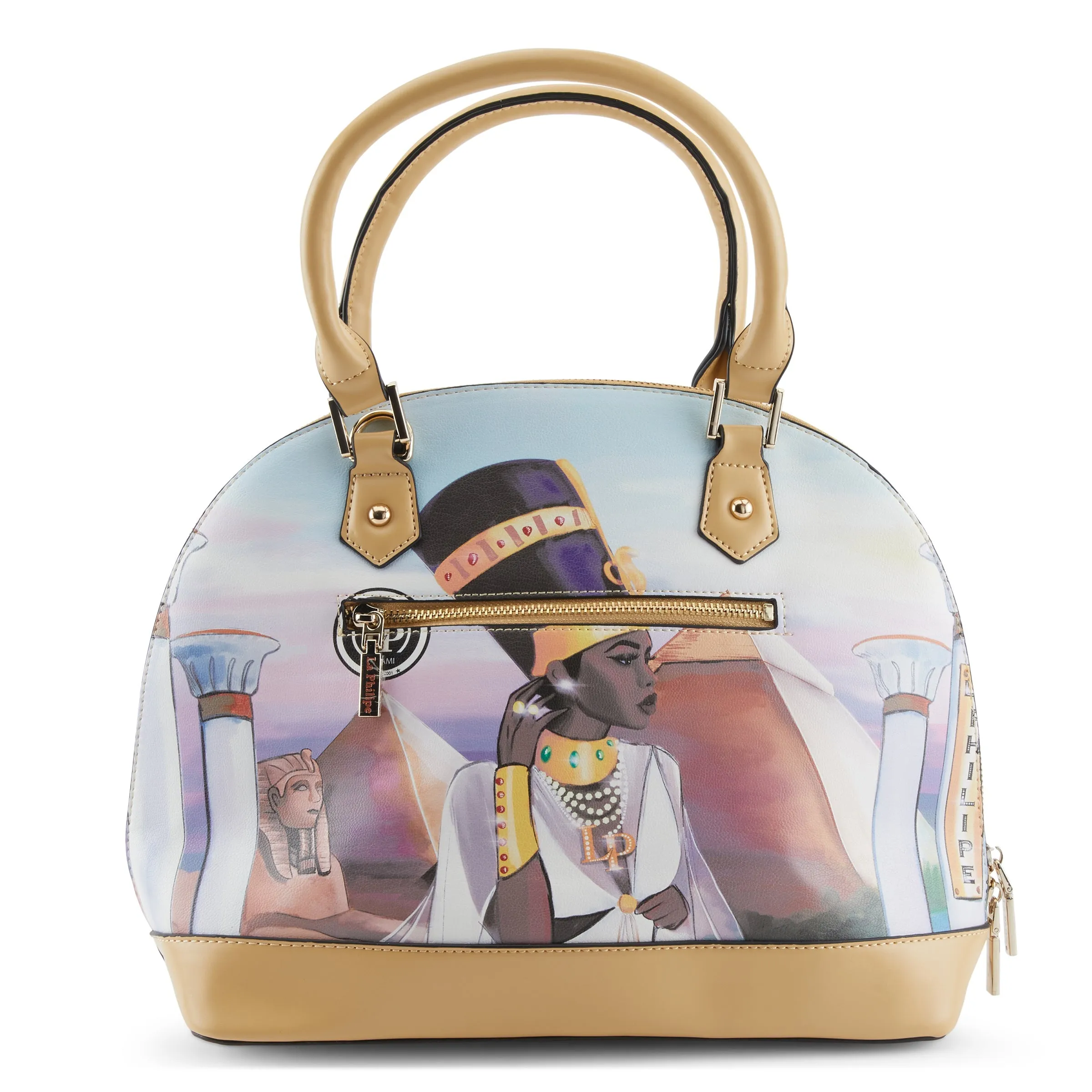 LA PHILIPE LP1023-1 EGYPTIAN PARADISE HANDBAG-OVAL