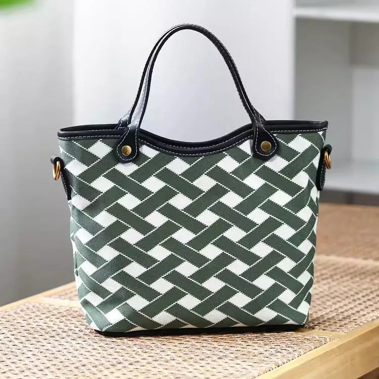 Ladies Small Canvas Tote Bag Crossbody Canvas Bags For Women