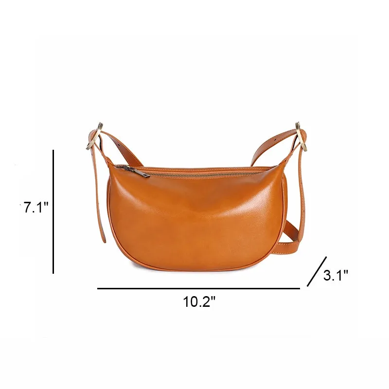 Leather Crossbody Sling Bag