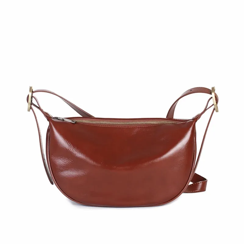 Leather Crossbody Sling Bag