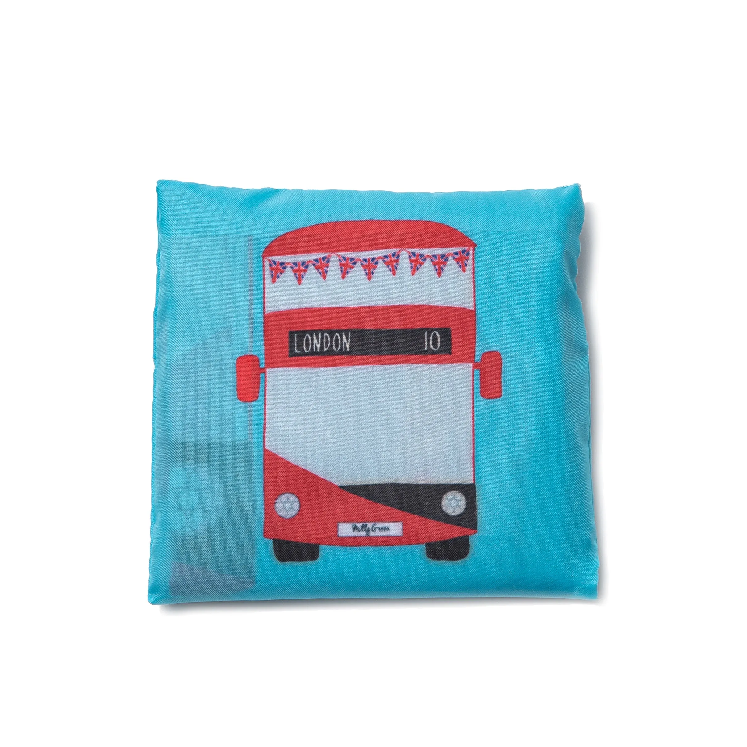 London Bus Reusable Foldable Bag