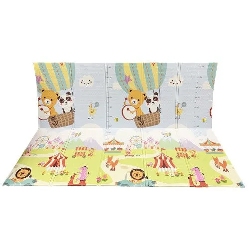 Lucky Baby Tell Me A Story™ Educative XPE Dual FOLDABLE Mats - Carnival/ABC (10mm)