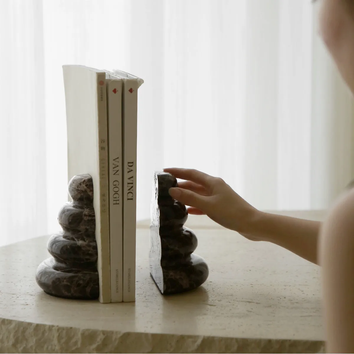 Luxe Marble Bookend