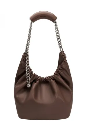 Melie Bianco - Kinsley Shoulder Bag - Chocolate