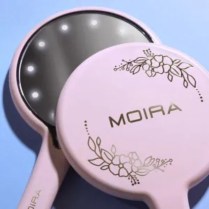 Moira Led Lighted Hand Held Mirror