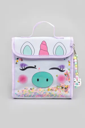 NOVELTY UNICORN FOLDABLE LUNCH BAG