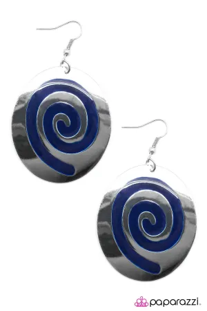 Open Door Jewelry - Anasazi Swirl Earrings - Paparazzi Accessories