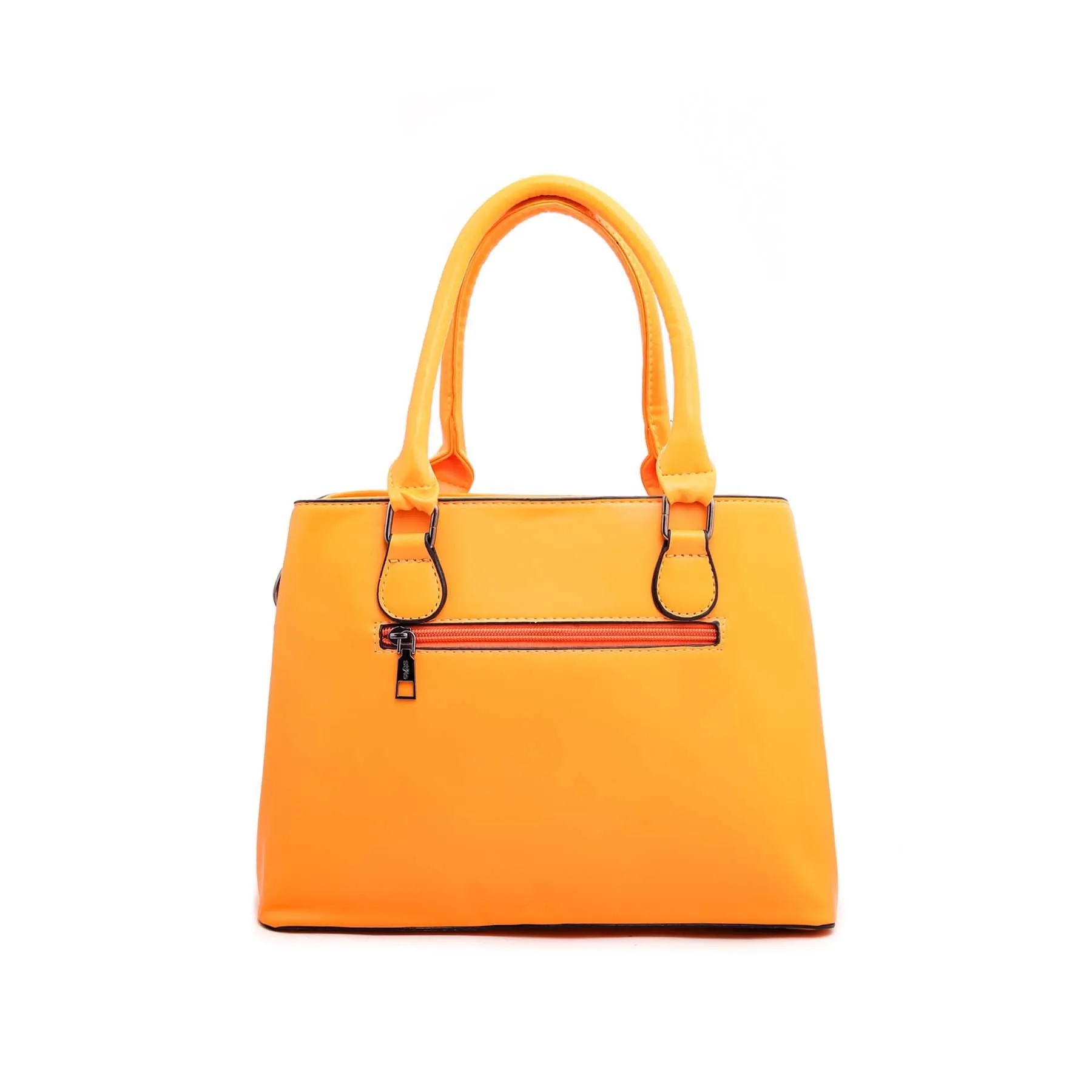 Orange Formal Hand Bag P35895