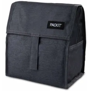 PackIt Freezable Insulated Lunch Bag - City Charcoal