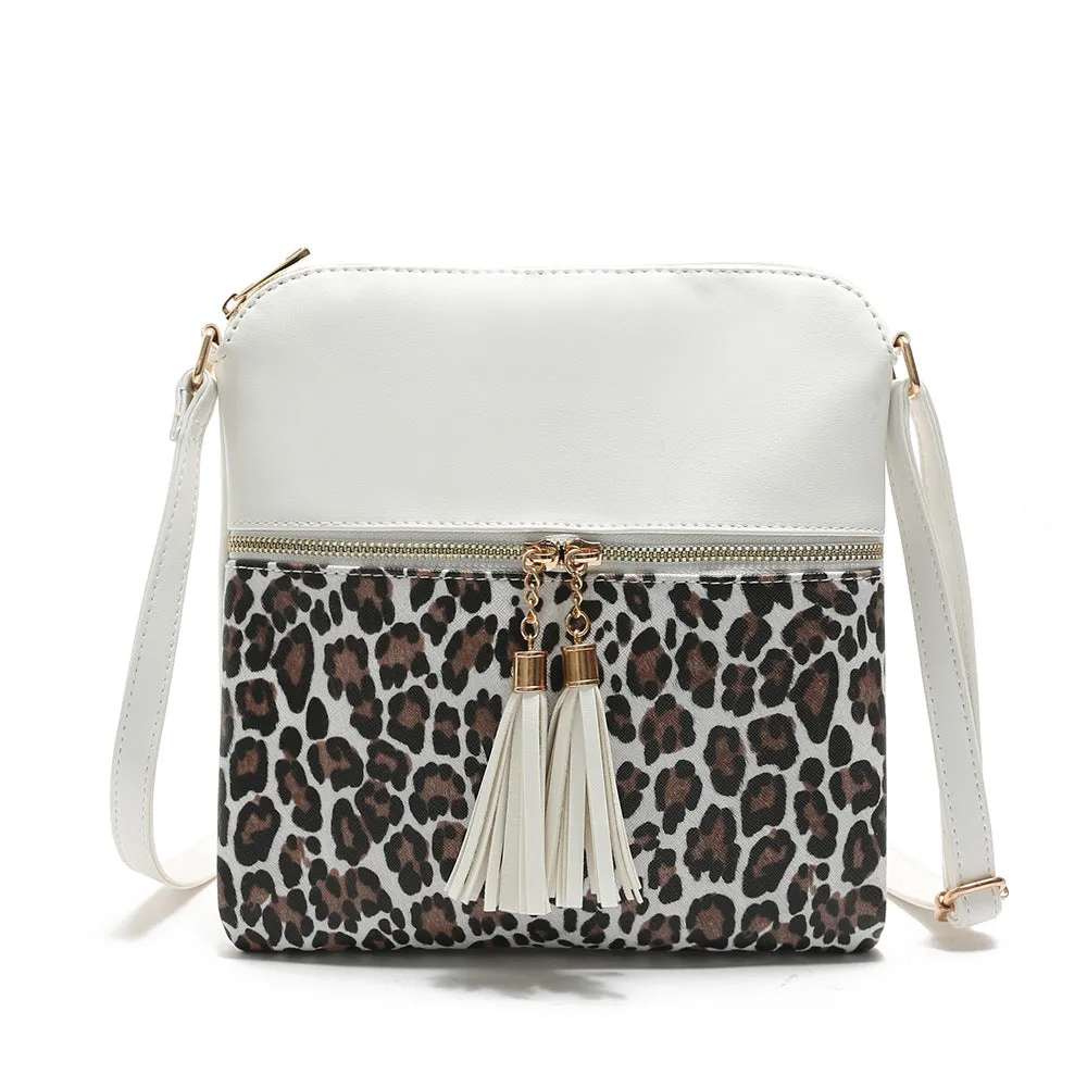 Paziye Women's Leopard Crossbody