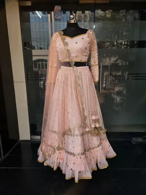 Peach Stunning Lehenga