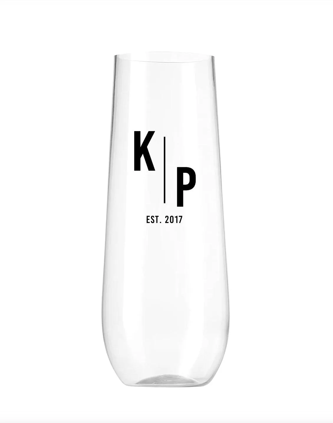 Personalized Wedding Champagne Glasses