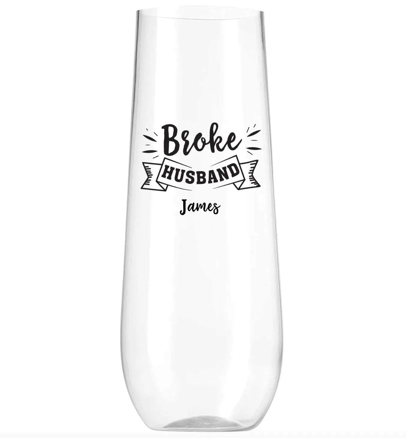 Personalized Wedding Champagne Glasses