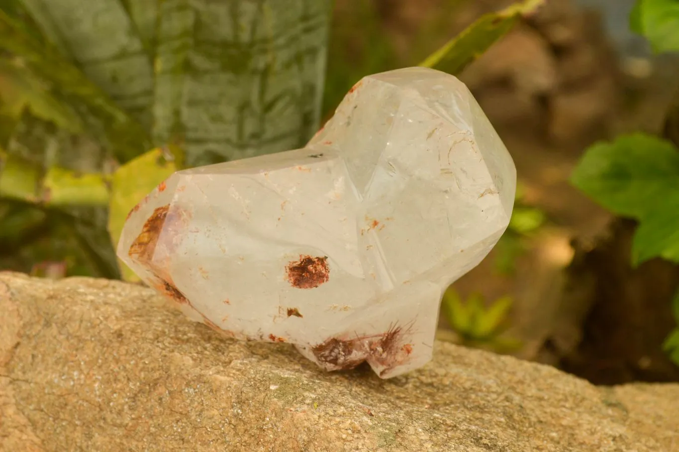 Polished Stunning Pair Of Quartz Crystals  x 2 From Madagascar