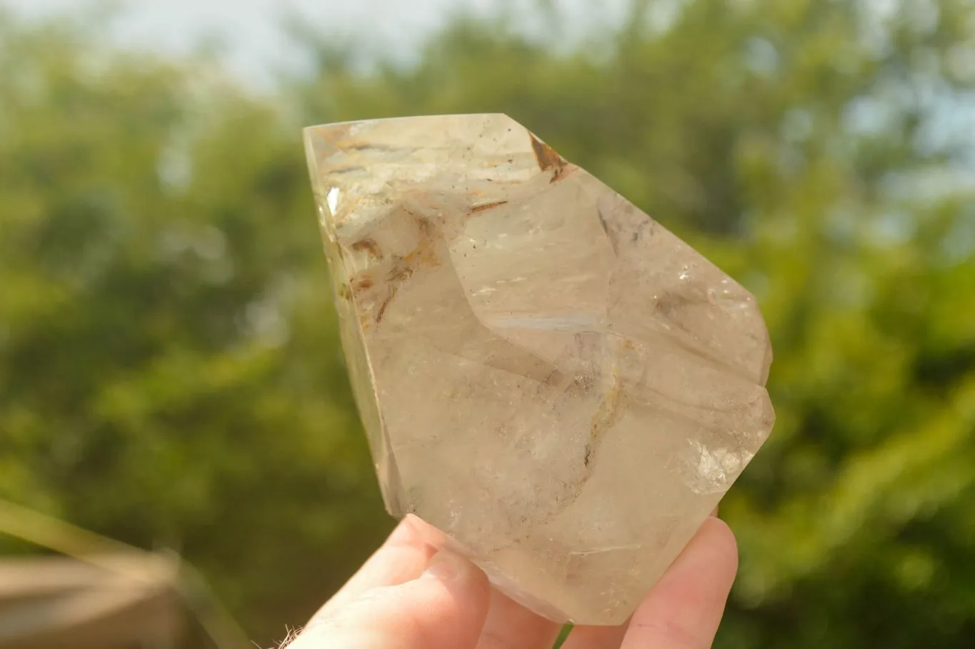 Polished Stunning Pair Of Quartz Crystals  x 2 From Madagascar