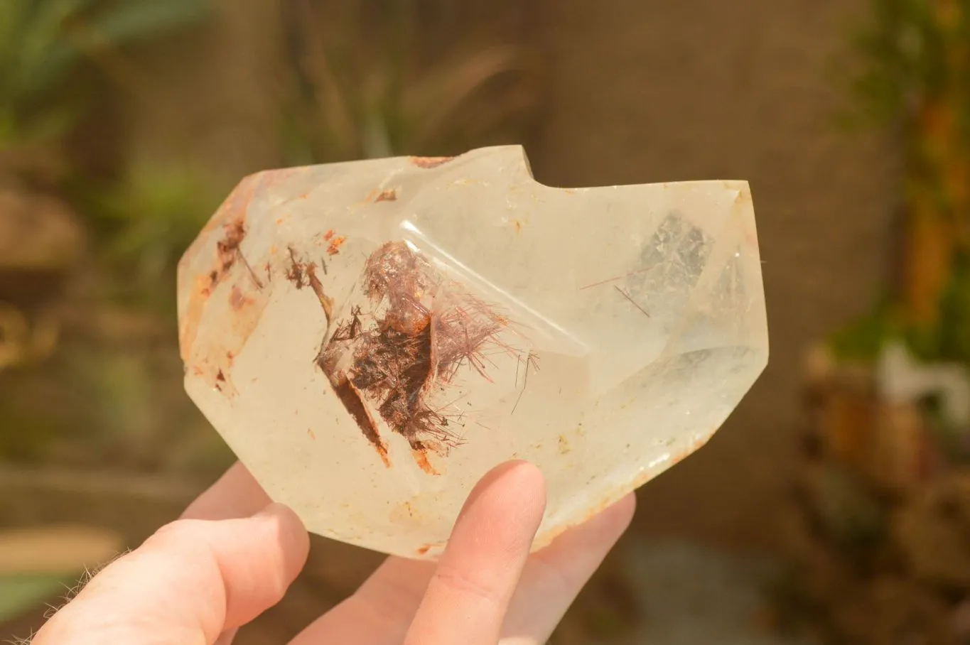 Polished Stunning Pair Of Quartz Crystals  x 2 From Madagascar