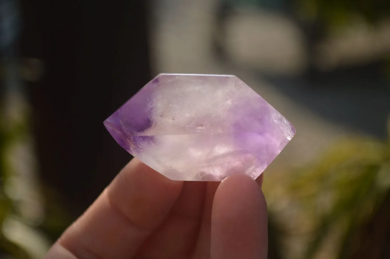 Polished Stunning Window Amethyst Crystals x 12 From Ankazobe, Madagascar