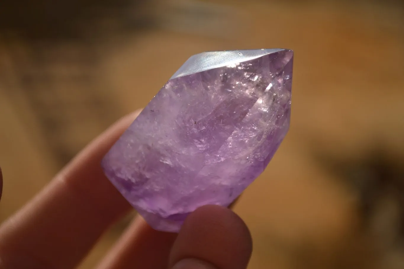 Polished Stunning Window Amethyst Crystals x 12 From Ankazobe, Madagascar