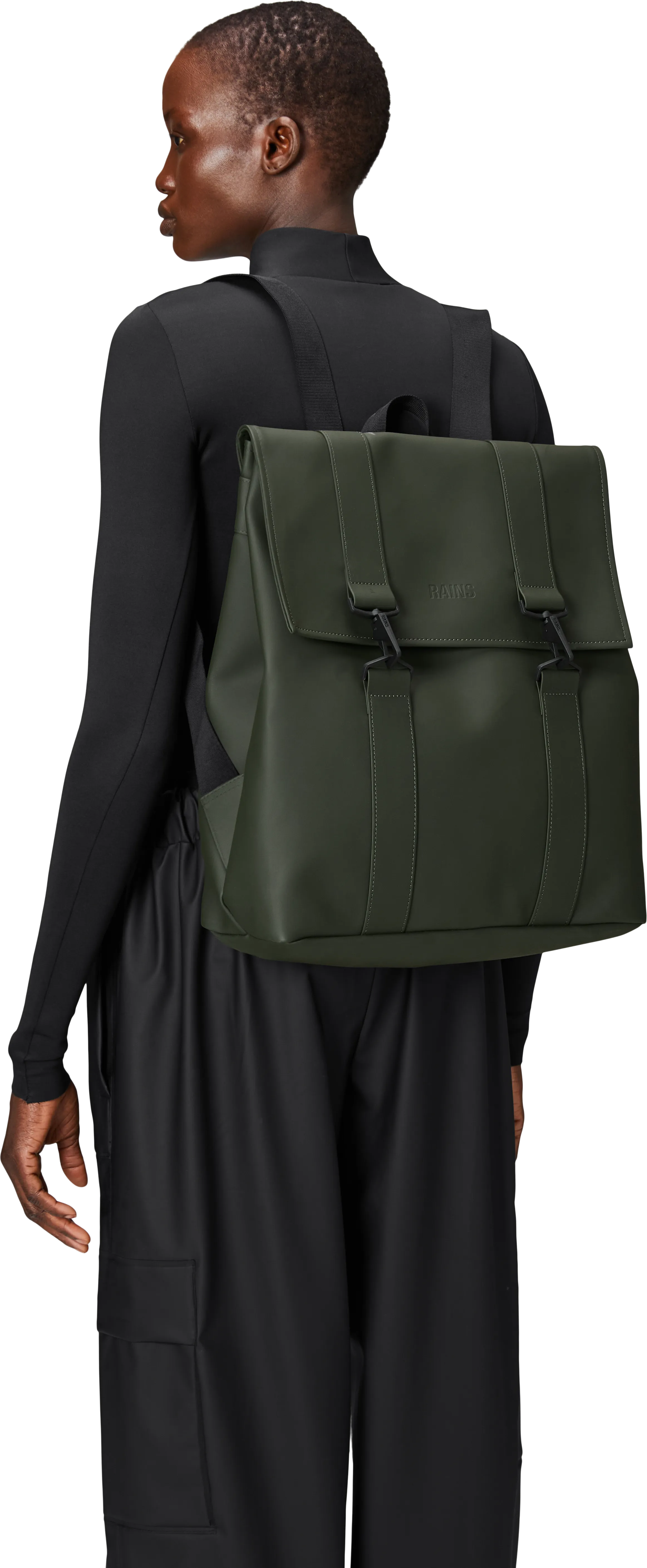 Rains MSN Bag W3 Green | Buy Rains MSN Bag W3 Green here | Outnorth