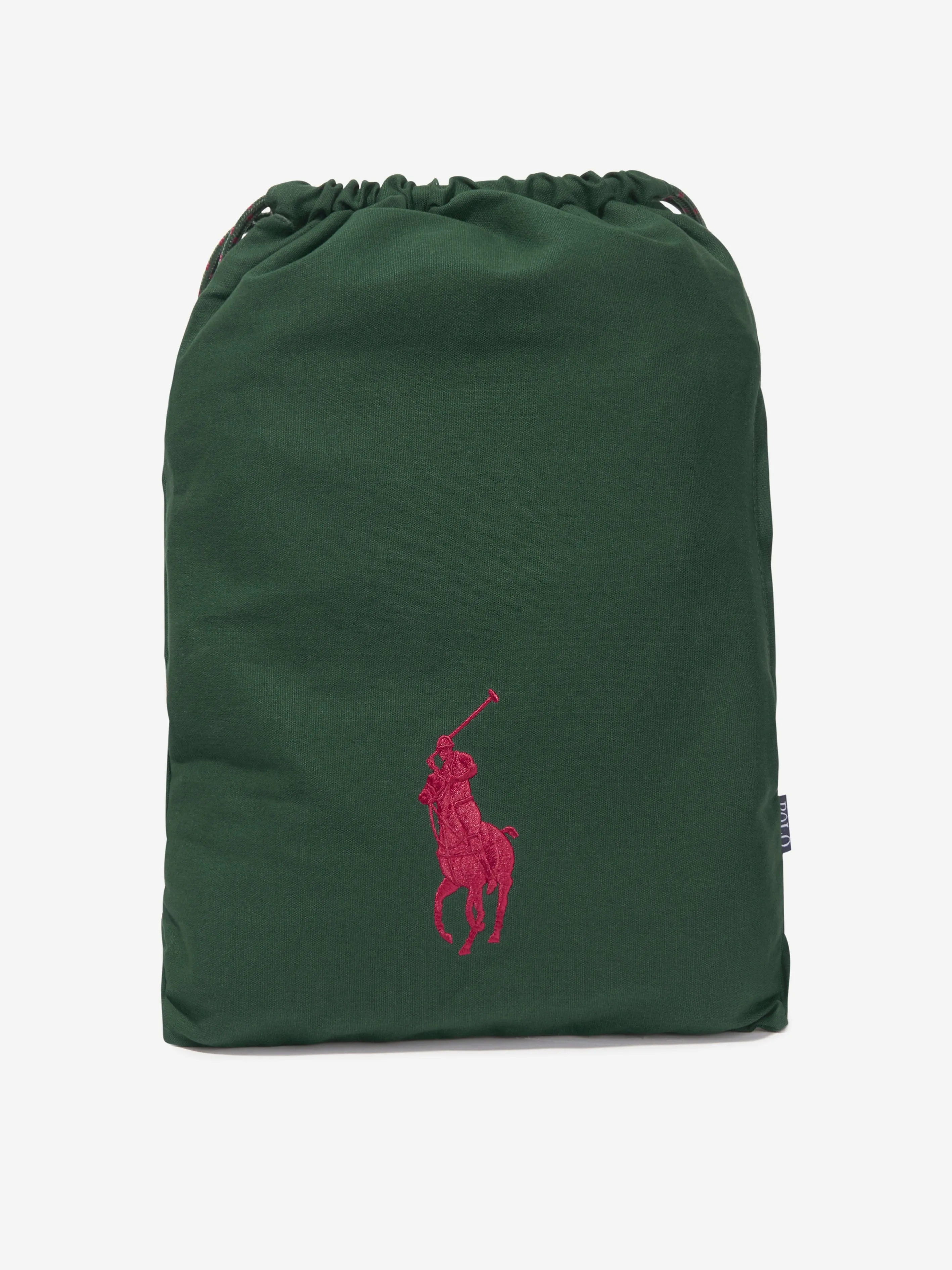 Ralph Lauren Kids Canvas Gym Sack in Green