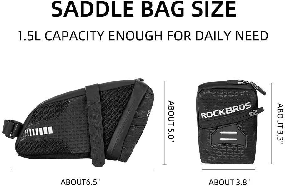 ROCKBROS Bike Seat Bag