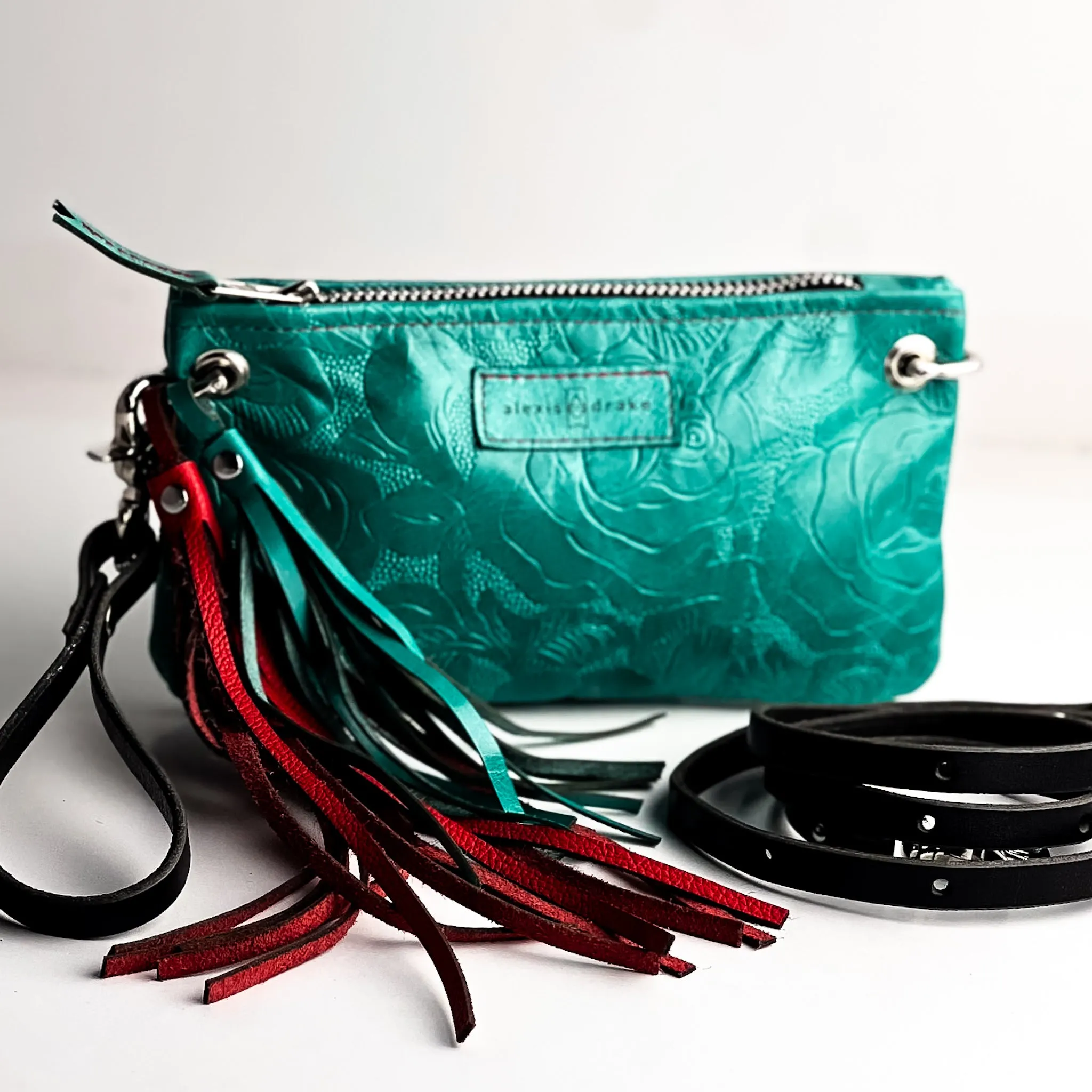 Rodeo Collection | Belt Bag Clutch   Crossbody | Cactus Rose