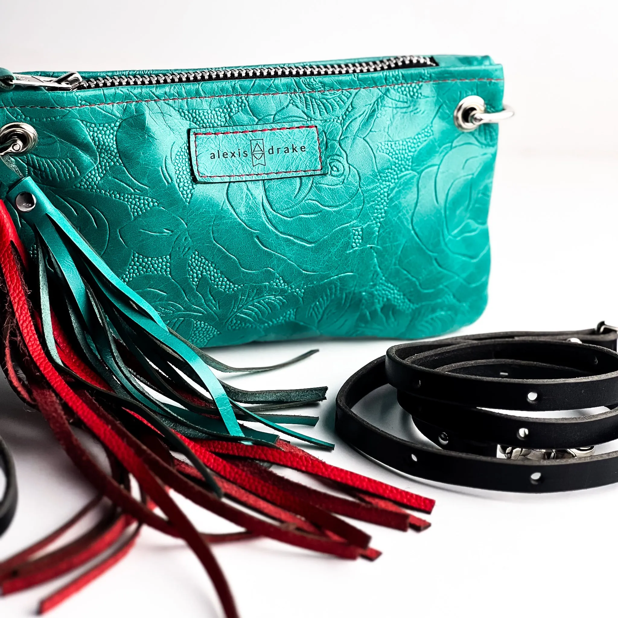 Rodeo Collection | Belt Bag Clutch   Crossbody | Cactus Rose