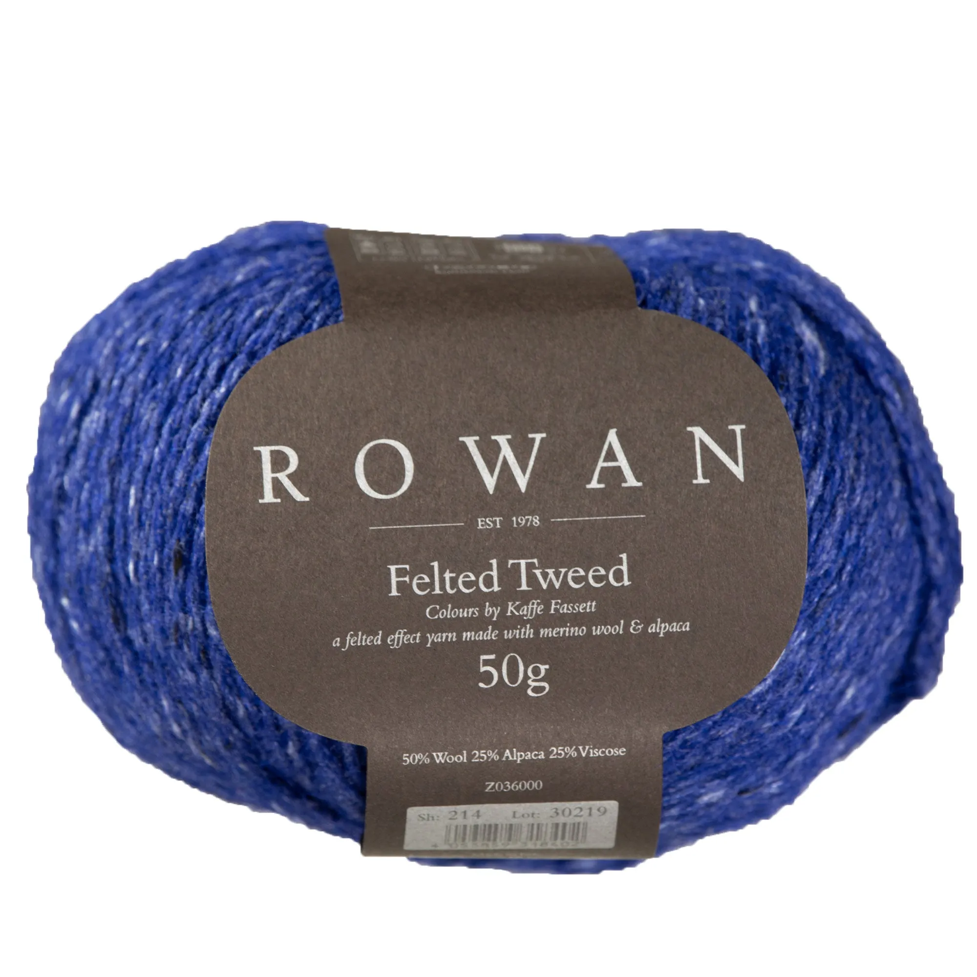 Rowan Felted Tweed Yarn - 214 Ultramarine- Kaffe Fassett Colours