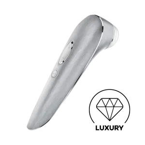 Satisfyer - Luxury High Fashion Clitoral Air Stimulator (Silver)