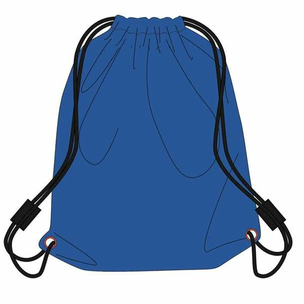 School Bag Sonic Blue 30 x 39 cm