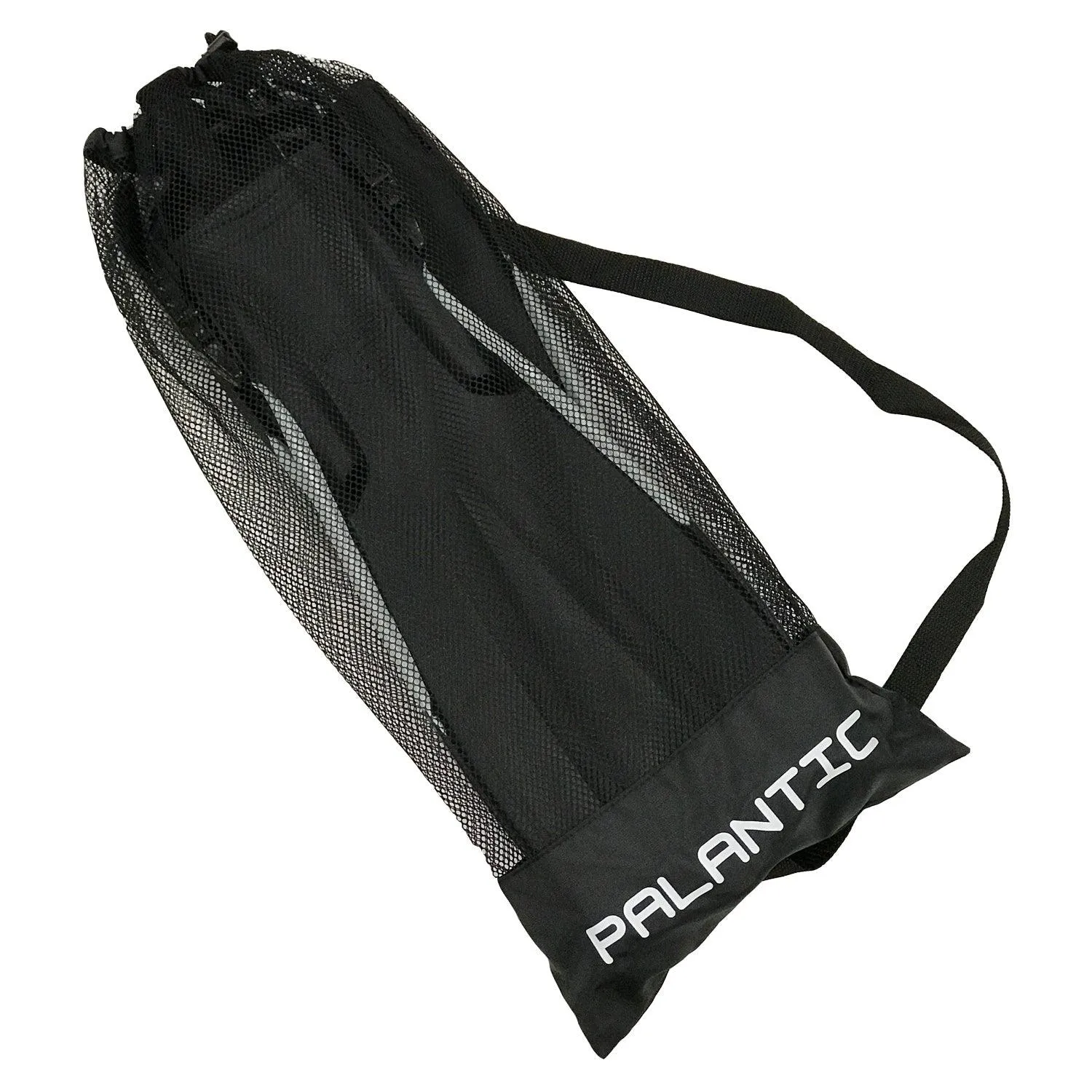 Scuba Choice Palantic Open Heel Rubber Dive Fins with Bag, Black