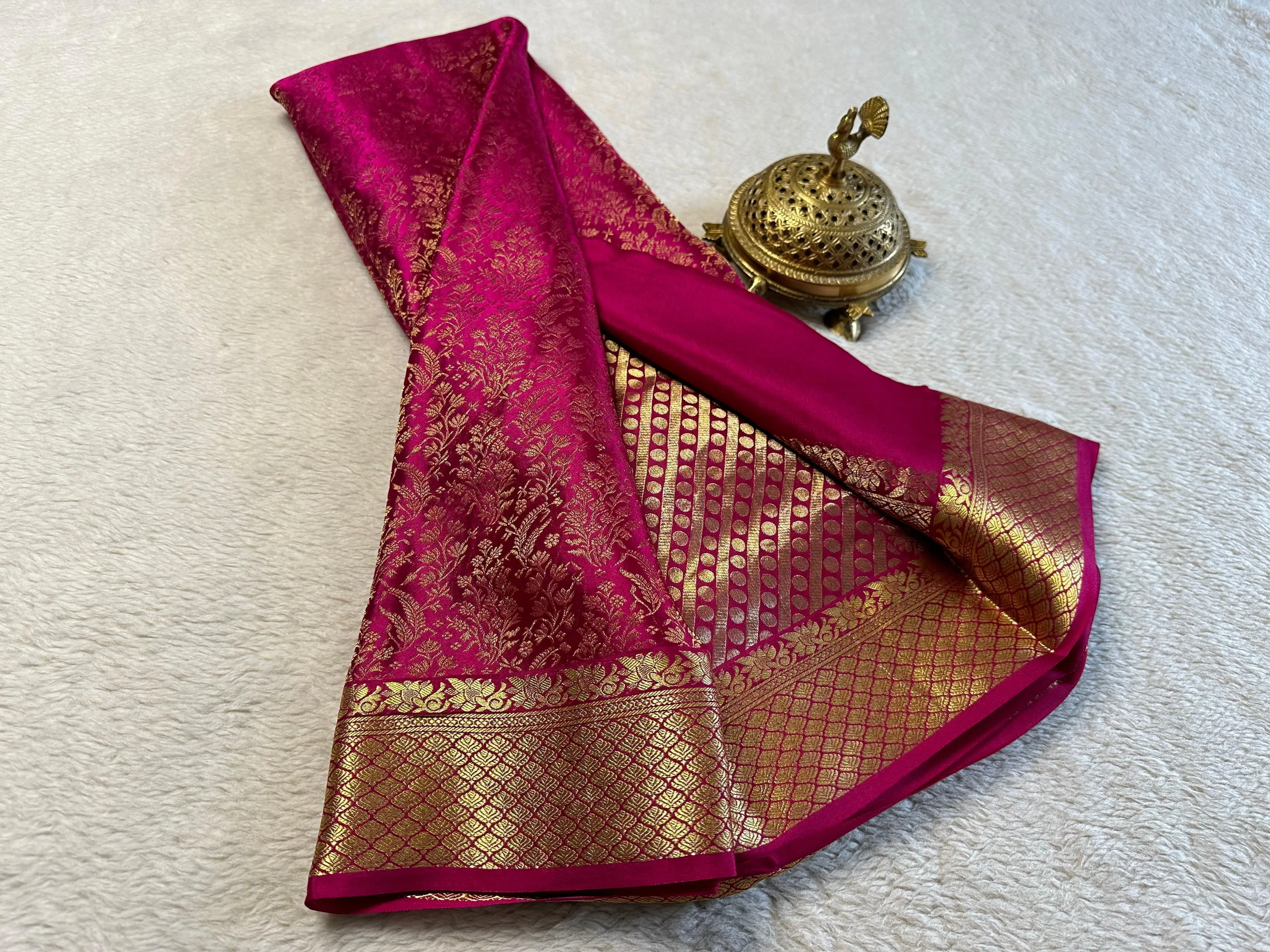 Shop the Look: Stunning Pure Mysore Silk Sarees Collection