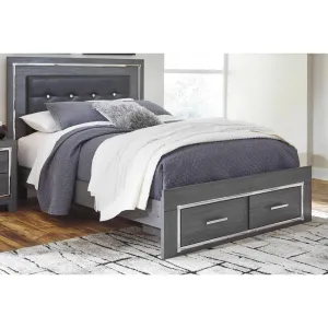 Signature Design by Ashley Lodanna Queen Panel Bed with Storage B214-57/B214-54S/B214-96