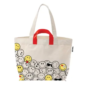 Smiley Canvas Bag 1unit