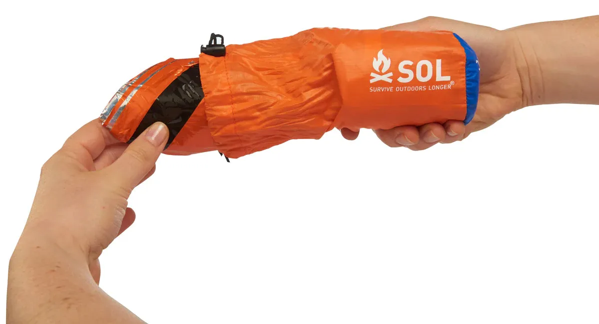 SOL Emergency Bivvy Survival with Rescue Whistle