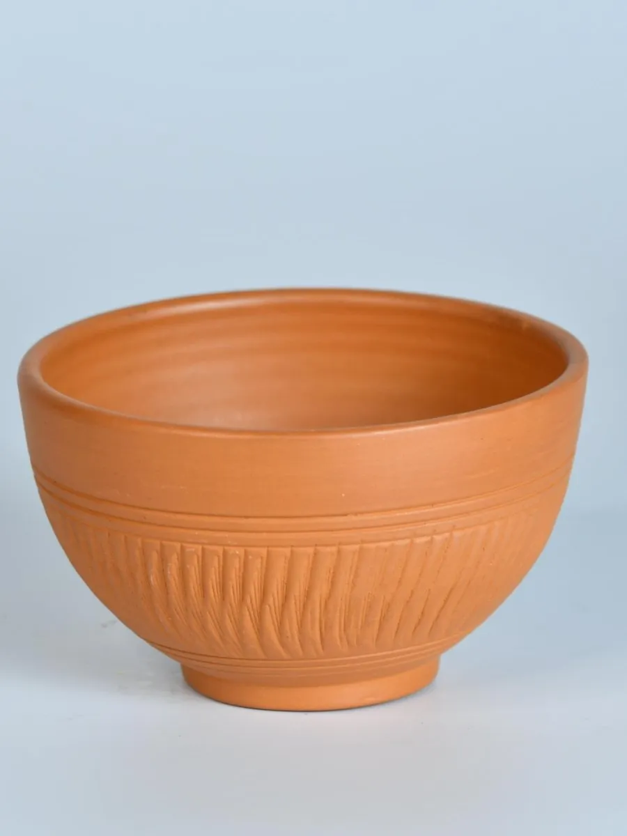 Sowpeace Handcrafted Terracotta Soup Bowl: Artful Kitchenware & Decor