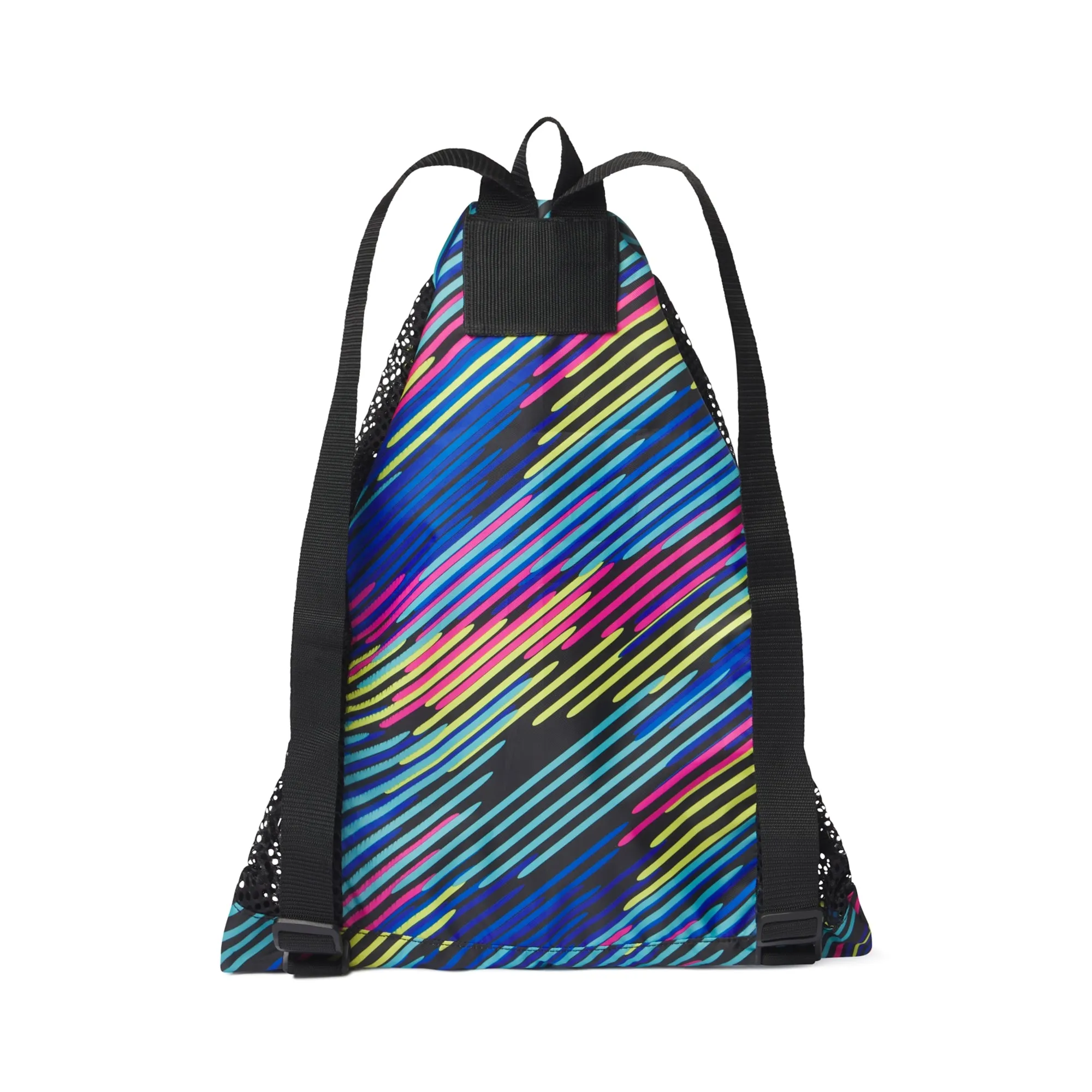 Speedo Deluxe Printed Ventilator Mesh Gear Bag - Black Multi