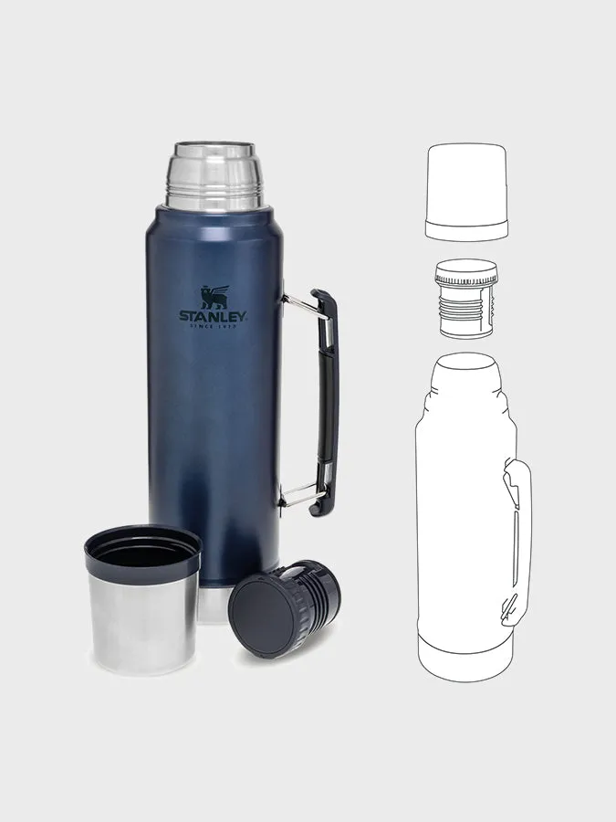 Stanley Legendary Classic Vacuum Insulated Flask Bottle 1.0L