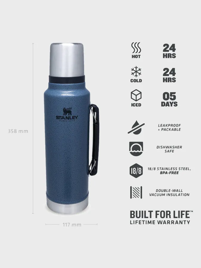 Stanley Legendary Classic Vacuum Insulated Flask Bottle 1.0L