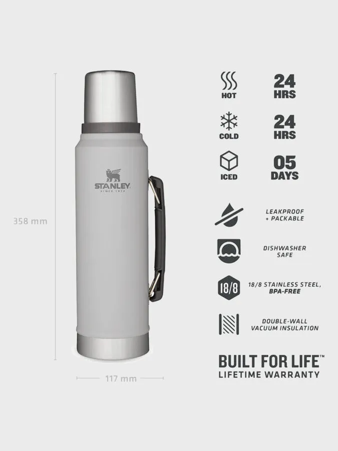 Stanley Legendary Classic Vacuum Insulated Flask Bottle 1.0L