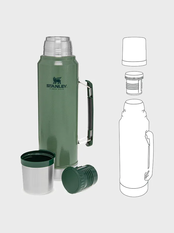 Stanley Legendary Classic Vacuum Insulated Flask Bottle 1.0L