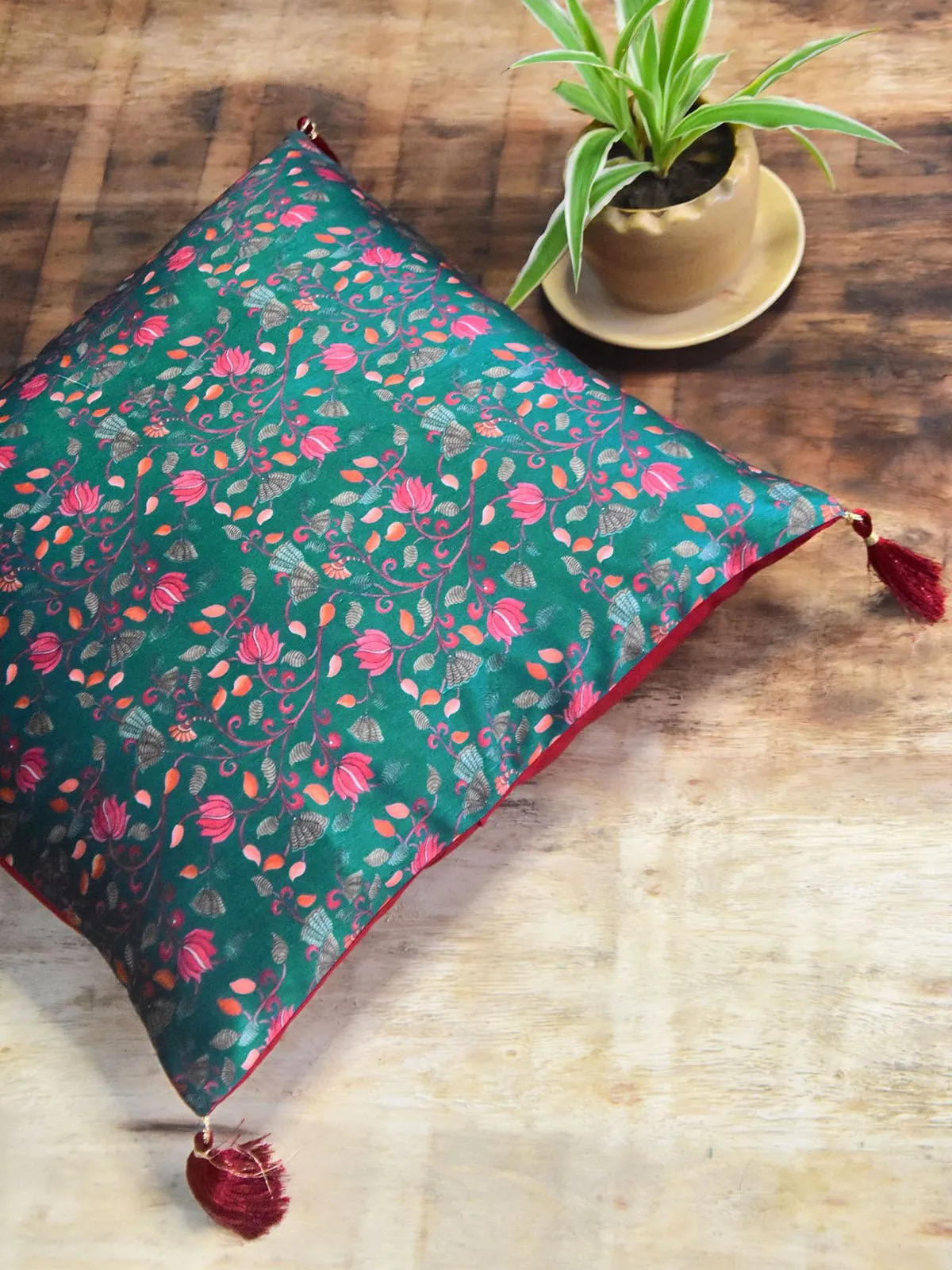 Stunning Silk Cushion Cover