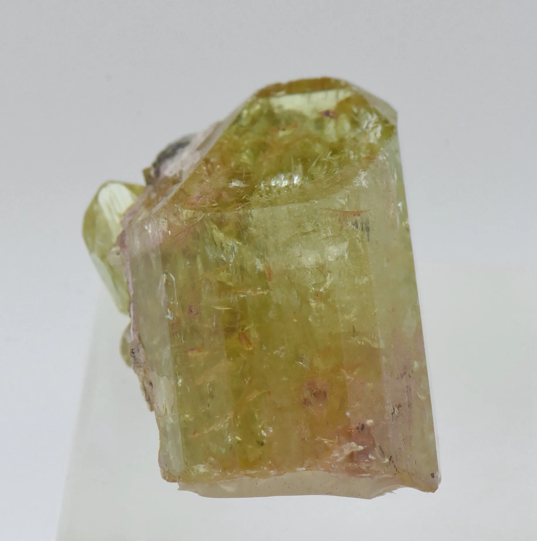 Stunning Yellow Fluorapatite Crystal Mineral Specimen - Mexico