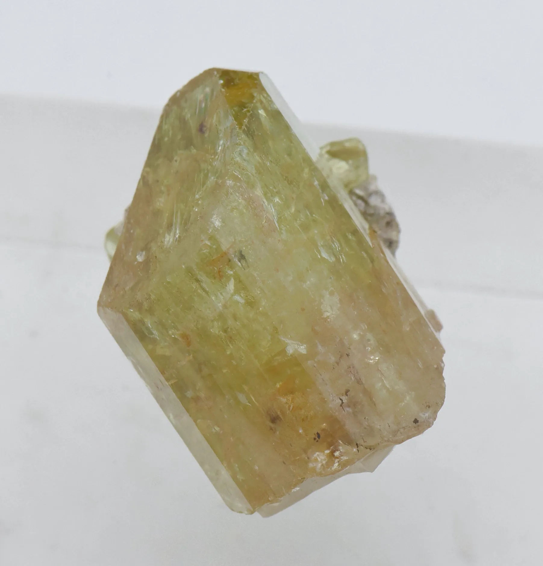 Stunning Yellow Fluorapatite Crystal Mineral Specimen - Mexico