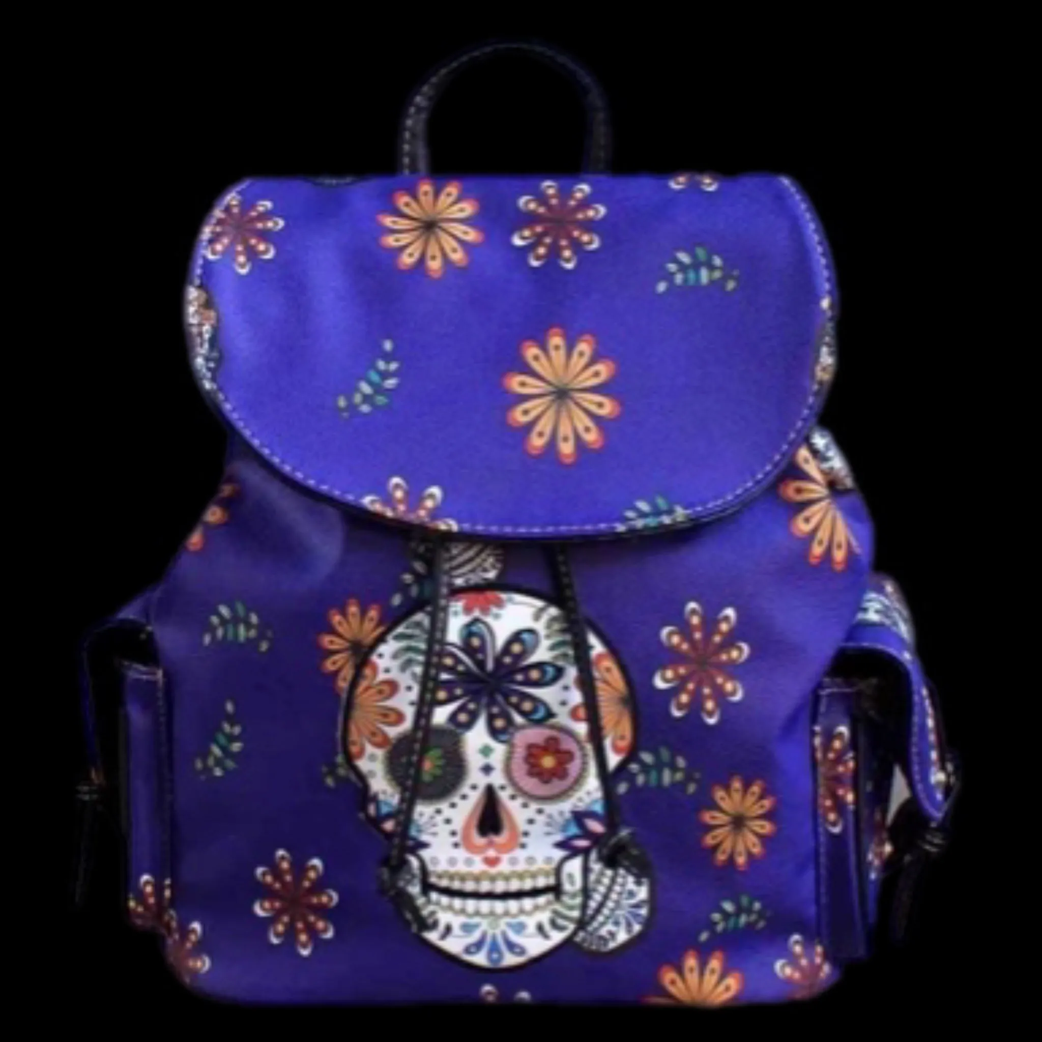 Sugar Skull Backpack-PRPL