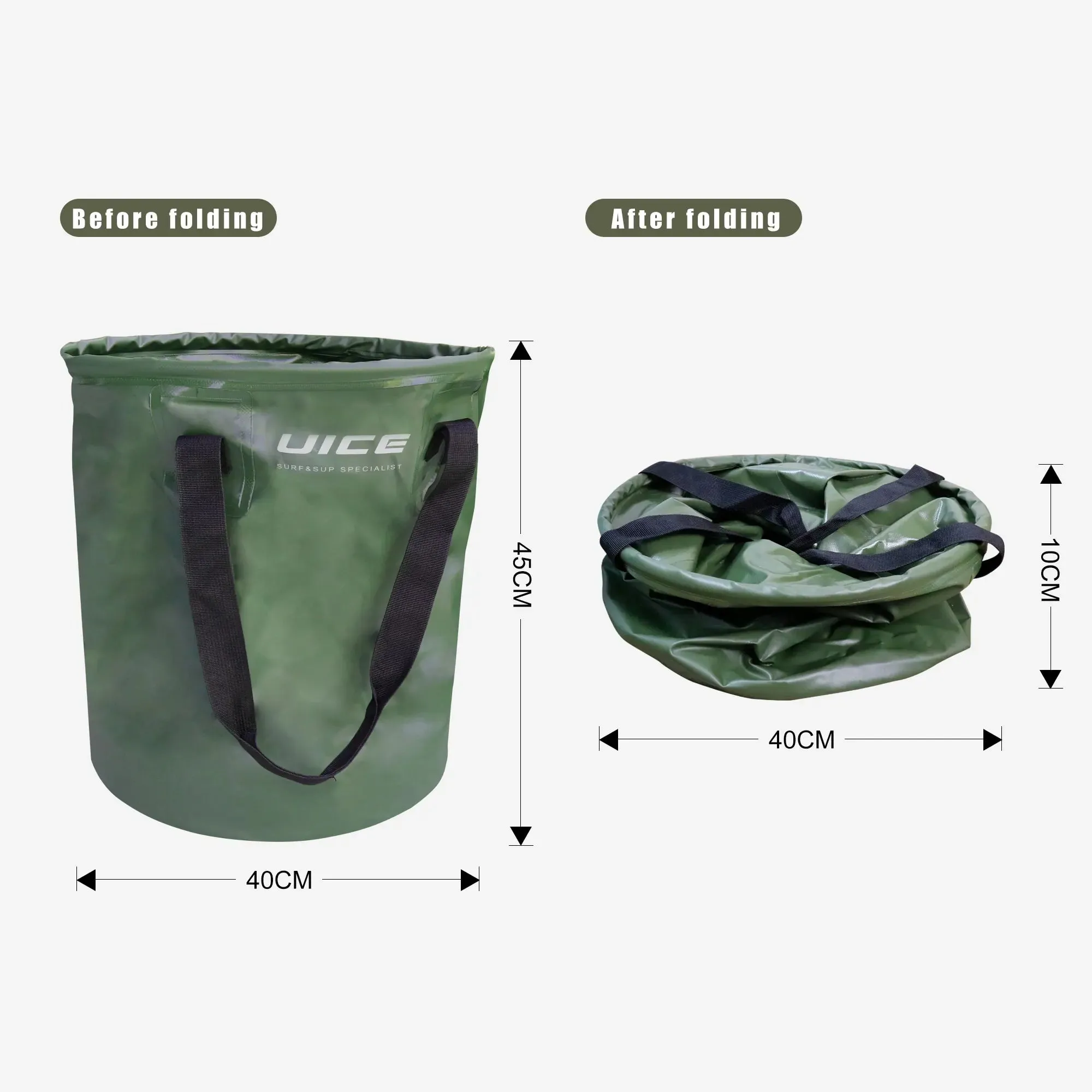 SUP Accessories Surfboard Bag Surf Bag Wetsuit Changing Mat Diving Change Bucket Outdoor Foldable Beach Clothes Carrying Bag