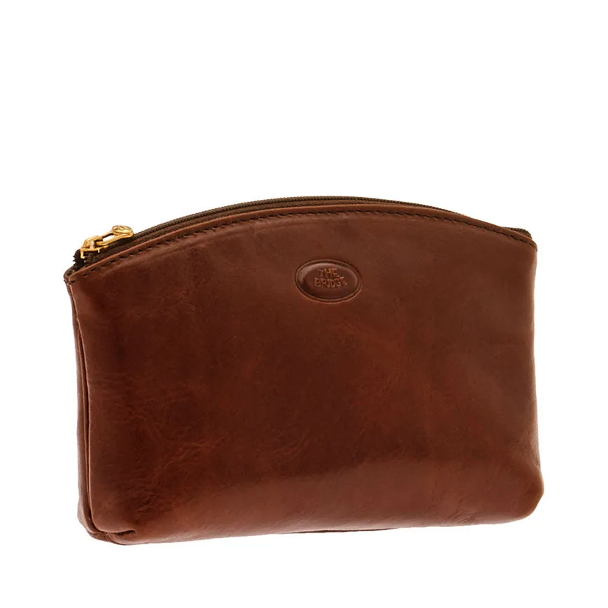 The Bridge - Story Viaggio Toiletry Bag in Brown